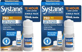 Colírio Lubrificante Systane PRO PF 10 ml Sem Conservantes, Kit com 2 Colírio Lubrificante Systane PRO PF 10 ml Sem Conservantes, Kit com 2