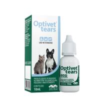 Colírio Optivet Tears 10ml - Vetnil Colírio Optivet Tears 10ml - Vetnil
