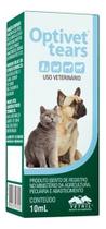 Colírio Para Cachorro Gato Cavalo Vetnil Optivet Tears 10ml