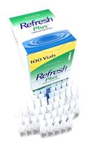 Colírio Refresh Plus Lubrificante Allergan 100 Frascos