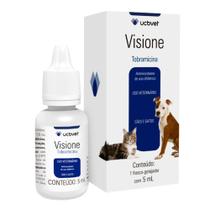 Colírio Visione para Cães e Gatos UCB Vet 5ml