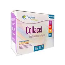 Collacel suplan suplanatural - colágeno hidrolisado tipo i pele cabelo e unhas c/30 sachês sabores diversos