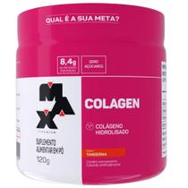 Collagen 120g Max Titanium Sabor Tangerina Collagen 120g Max Titanium Sabor Tangerina