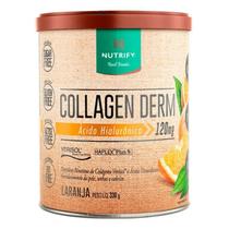 Collagen Derm Ácido Hialurônico + Verisol (330g) - Sabor Laranja