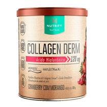 Collagen Derm Ácido Hialurônico + Verisol Nutrify 330g - Cranberry com Morango Collagen Derm Ácido Hialurônico + Verisol Nutrify 330g - Cranberry com Morango