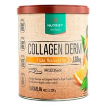 Collagen Derm Laranja - Suplemento Verisol Ácido Hialurônico