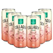 Collagen Drink Protein Red Berries - Nutrify 6 latas Collagen Drink Protein Red Berries - Nutrify 6 latas