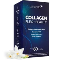 Collagen Flex + Ácido Hialurônico + Msm + Coq10 - 60 Capsulas - Pura Vida