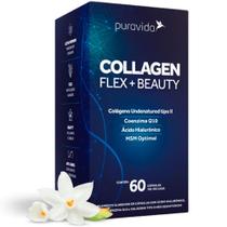 Collagen Flex + Beauty - Colágeno Tipo 2 + Coq 10 - 60 Caps - Pura Vida
