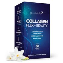 Collagen Flex Beauty com CoQ10 e Ácido Hialurônico Puravida 60 Cápsulas