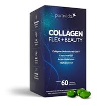 Collagen Flex Beauty Tipo2 Com Coq10 + Msm Puravida 60cáps Collagen Flex Beauty Tipo2 Com Coq10 + Msm Puravida 60cáps