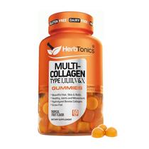 Collagen Gummies Herbtonics Multi Collagen para mulheres 60 quilates Collagen Gummies Herbtonics Multi Collagen para mulheres 60 quilates