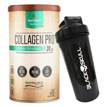 Collagen Pro - 450G - Colágeno Body Balance - Nutrify + Coqueteleira Black Skull
