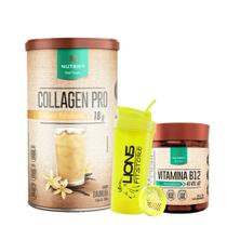 COLLAGEN PRO - 450G Colágeno Body Balance (Nutrify)+Vitamina B12 60 caps Nutrify+Coqueteleira