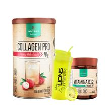 COLLAGEN PRO 450G - Colágeno Body Balance - Nutrify + Vitmina b12 60 caps Nutrify + Coqueteleira Cor Sortida 700 ml