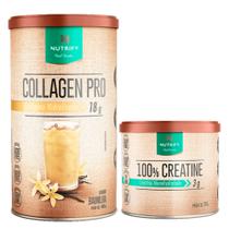 Collagen Pro - 450G - Proteína Colágeno + 100% Creatina Monohidratada - 300g - Nutrify