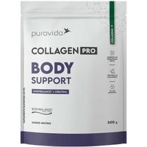 Collagen Pro Body Support - Colágeno Bodybalance + Creatina - Neutro - 500g - Pura Vida