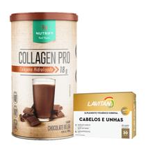 Collagen Pro - Colágeno Body Balance - 450g - Nutrify + Cabelos e Unhas - 30 Cáps - Lavitan