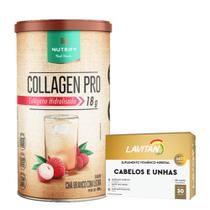 Collagen Pro - Colágeno Body Balance - 450g - Nutrify + Cabelos e Unhas - 30 Cáps - Lavitan