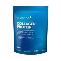 Collagen Protein 450g - Tecnologia Alemã - Puravida - Vários Sabores