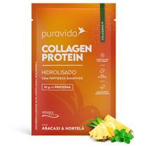 Collagen Protein Abacaxi Hortelã Sachê - Puravida