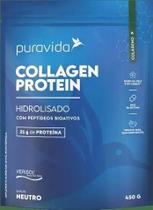 Collagen Protein Neutro 450ml Puravida Sabor Puro