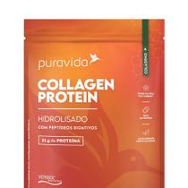 Collagen Protein Puravida (450g) Abacaxi c/ Hortelã