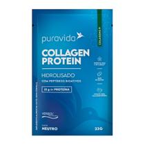 Collagen Protein Puravida Hidrolisado Puro com 21g de Proteína Sabor Neutro 23g