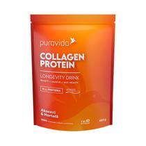 Collagen Protein Sabor Abacaxi e Hortelã 450g Puravida