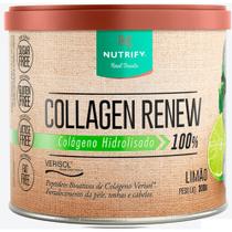 Collagen renew (hidrolisado / verisol) limão 300g - nutrify