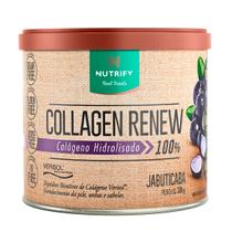 Collagen Renew Jabuticaba Colágeno Verisol Hidrolisado Suplemento Natural Alimentar Sabor Neutro 100% Puro -300g Jaboticaba