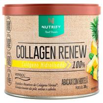 Collagen renew sabor abacaxi com hortelã 300g - nutrify