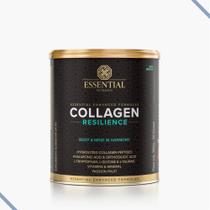 Collagen resilience lata 390g/30ds essential ácido hialurônico triptofano colageno hidrolisado