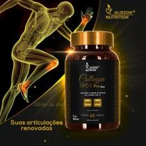 Collagen tipo ii pro 40mg alisson nutrition - 60 caps - Colágeno Collagen tipo ii pro 40mg alisson nutrition - 60 caps - Colágeno