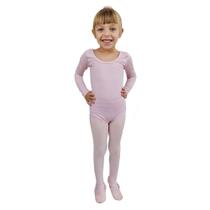 Collant Ballet Ritmus Manga Longa Juliana Infantil