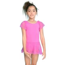 Collant Bree Saia Pingos Prata - Pink