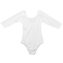 Collant Com Manga 3/4 Branco Collant Com Manga 3/4 Branco