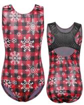 Collant de ginástica BAOHULU Girls Sparkly Athletic Clothes 12A