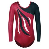 Collant de ginástica BAOHULU Shiny Practice Dancewear para meninas