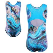 Collant de ginástica TFJH E Girls sem mangas Ballet Dance 6A