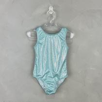Collant holográfico - Verde água Collant holográfico - Verde água