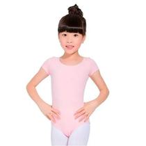 Collant Infantil Meia Manga Capezio 2 ao 6