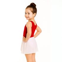 Collant Menina Liso Amarelo Laranja Vermelho Body Liso Infantil Collant Menina Liso Amarelo Laranja Vermelho Body Liso Infantil