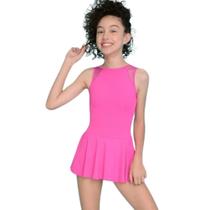 Collant Princess Saia Pingos Prata - Pink Collant Princess Saia Pingos Prata - Pink