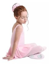 Collant Regata Com Saia Embutida, Ballet Jazz Infantil