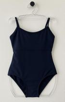 Collant regata infantil com tiras em x Collant regata infantil com tiras em x