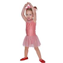 Collant Sofi Saia Poá Brilho - Golden Rose