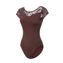 Collants ModLatbal para mulheres e meninas, dança de balé de manga curta