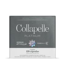 Collapelle Classic Platinum Q10 Ácido Hialurônico Colágeno Verisol 120Cápsulas - Prowin