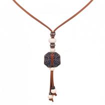 Collar Montana West RNS-WH03WT Turquesa Estilo Western